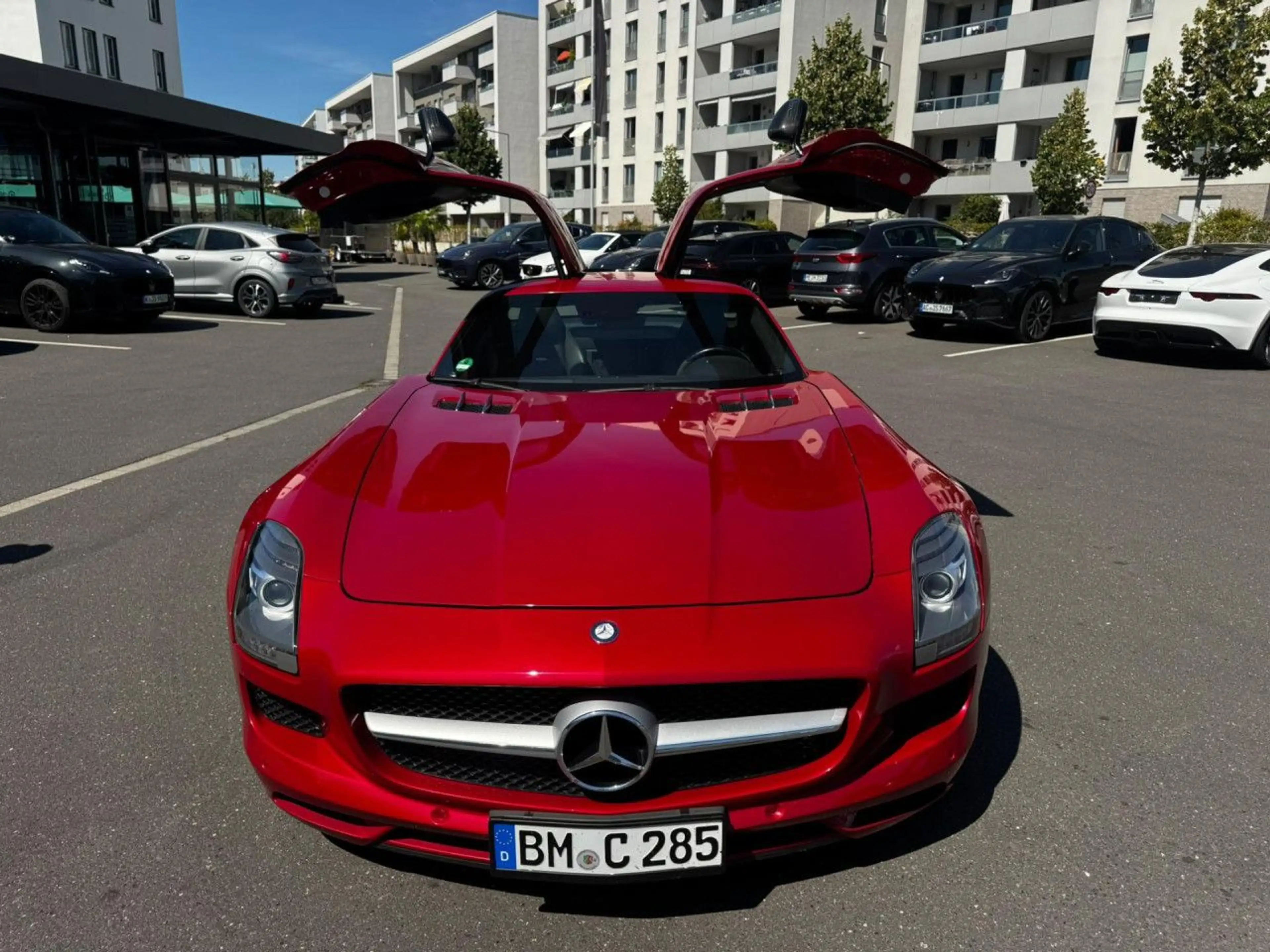 Mercedes-Benz SLK 55 AMG Mercedes-Benz SLS AMG 6.2 V8 Coupe — photo 3