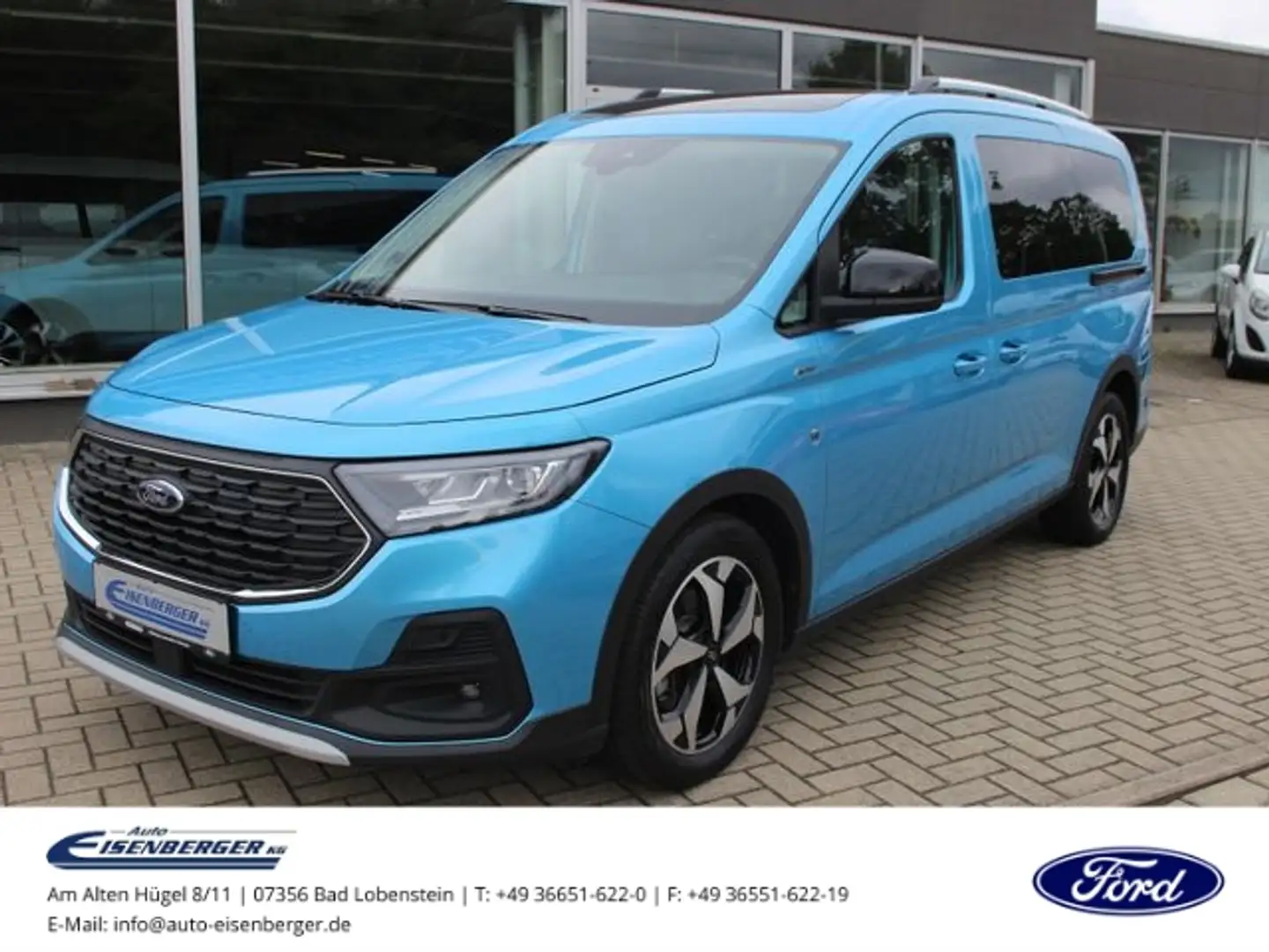 Ford Grand Tourneo 2.0 Active L2 7 Sitzer Kamera Navi Blau - 2