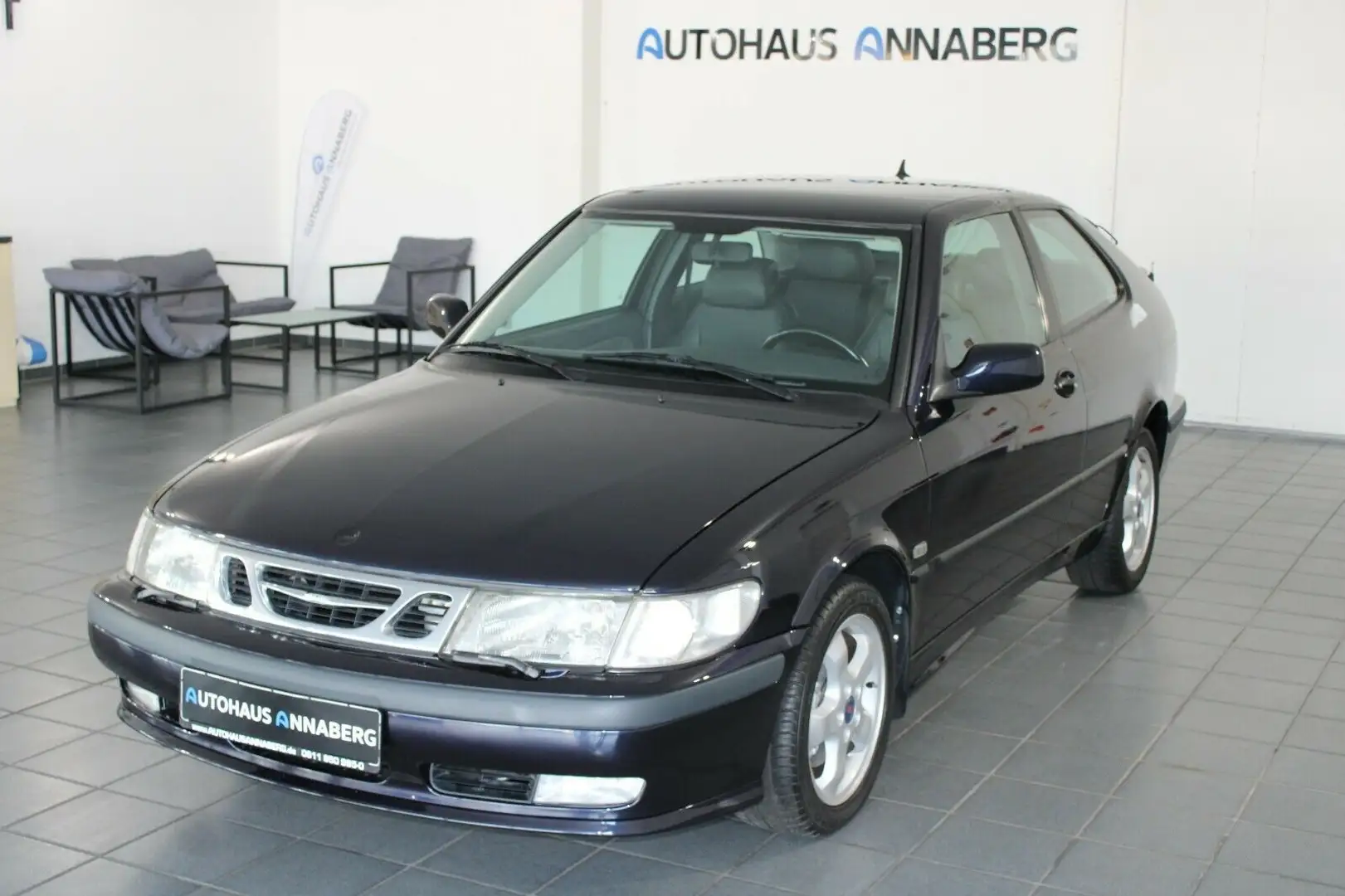 Saab 9-3 2.0t/Klimaaut../SHZ/Automatik/RESTAURIERT/2+ Blau - 1