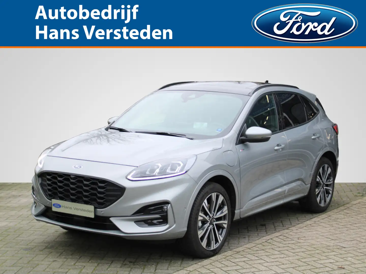 Ford Kuga 2.5 PHEV 225pk ST-Line X 20"LM PANODAK HEAD-UP WIN Zilver - 1