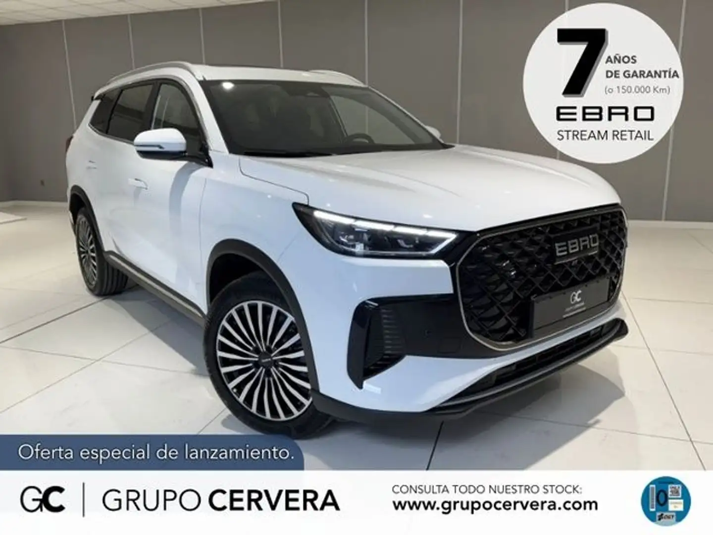 Ebro s800 1.5 TGDI PHEV E-CVT Luxury FWD Weiß - 1
