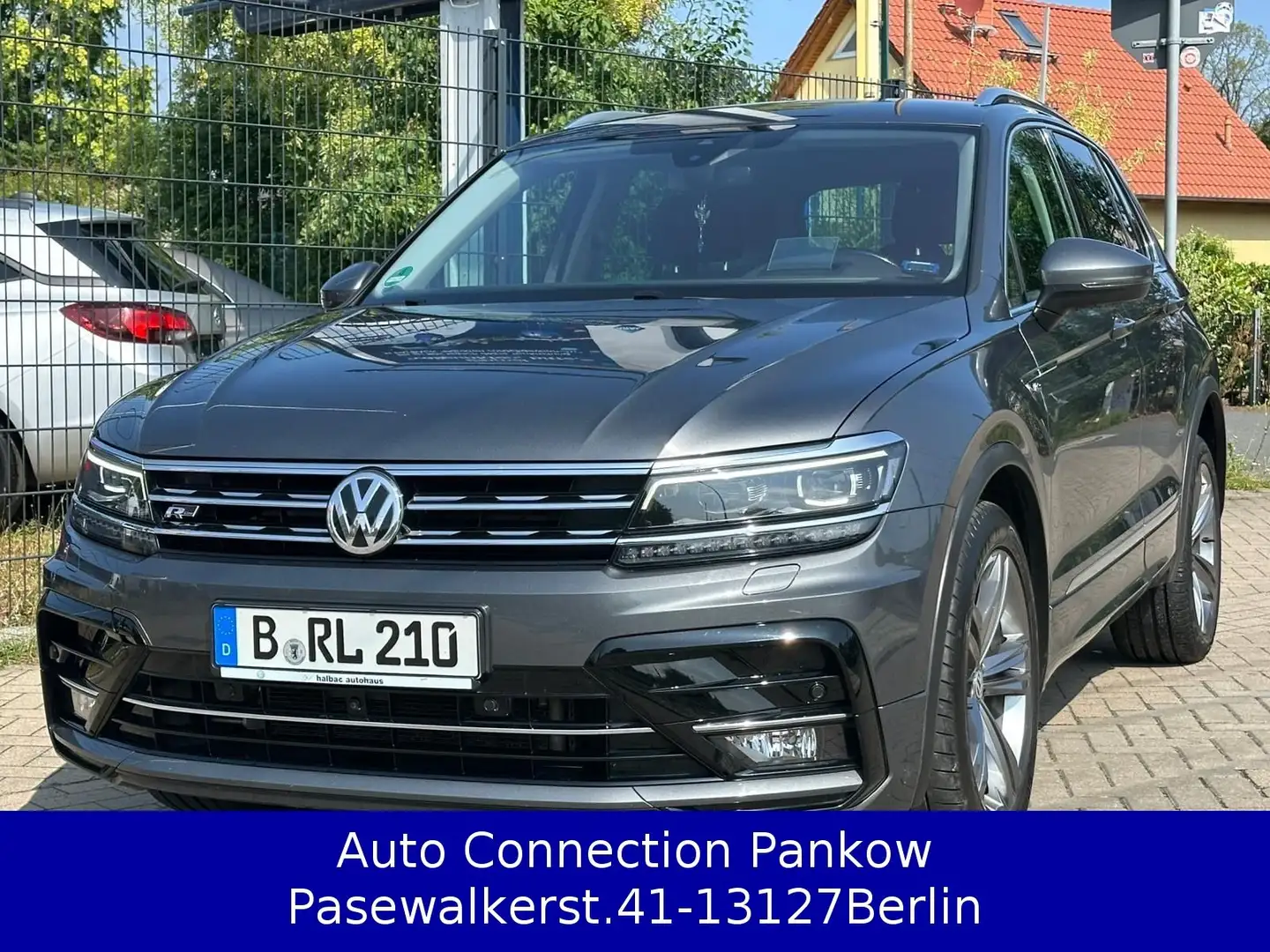 Volkswagen Tiguan 2.0TDI R-LINE 4x4 **TÜV 08/26*INSP. NEU* Grau - 2