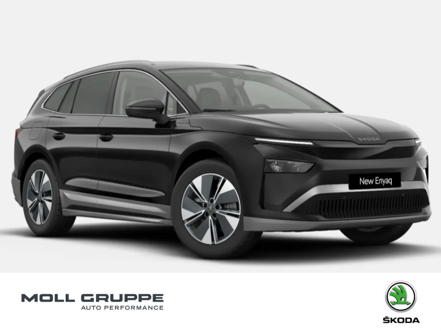Skoda Enyaq 60 Loft MATRIX ACC AHK PDC Schwarz - 1