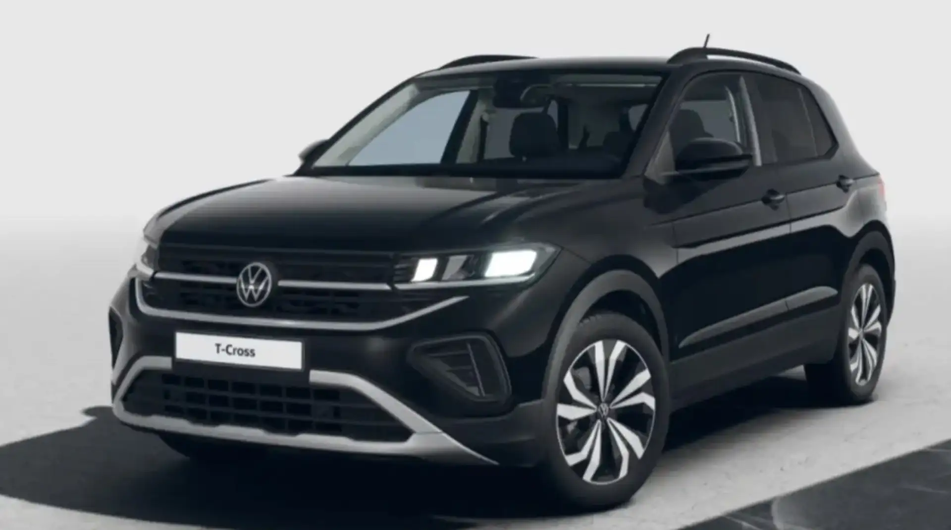 Volkswagen T-Cross 1.0 TSI 85 kW Goal *CARPLAY*DSG*SZHG Schwarz - 1