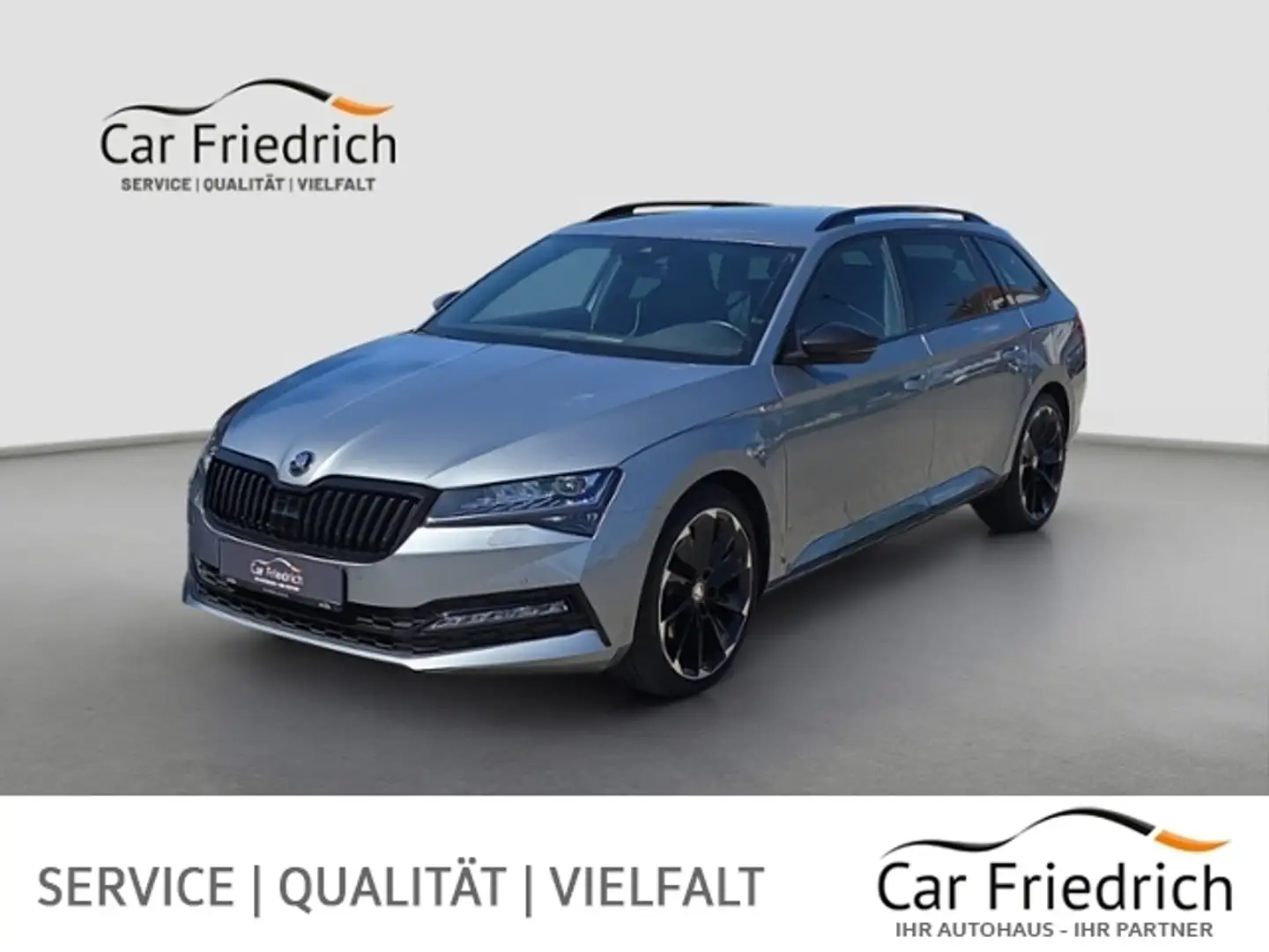 Skoda Superb Combi 2.0 TDI DSG Sportline AHK Navi Grau - 1
