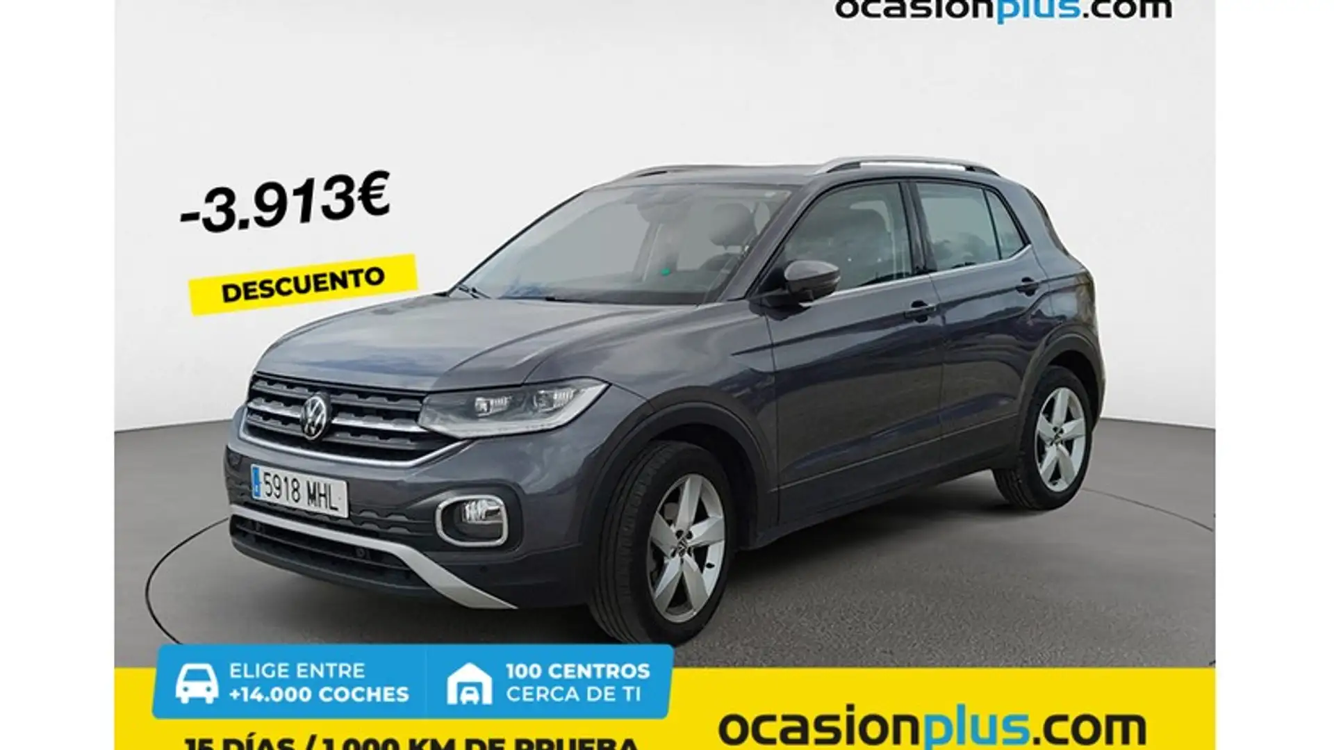 Volkswagen T-Cross 1.0 TSI Sport DSG7 81kW Grijs - 1