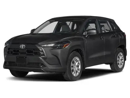 Black 2026 Toyota Corolla Cross SUV / Crossover Front-Wheel Drive Automatic