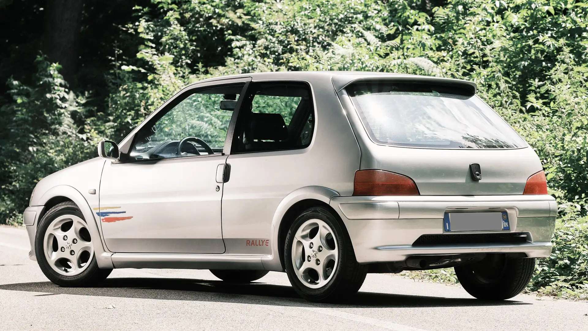Peugeot 106 106 II 1999 3p 1.6 16v Rallye srebrna - 2
