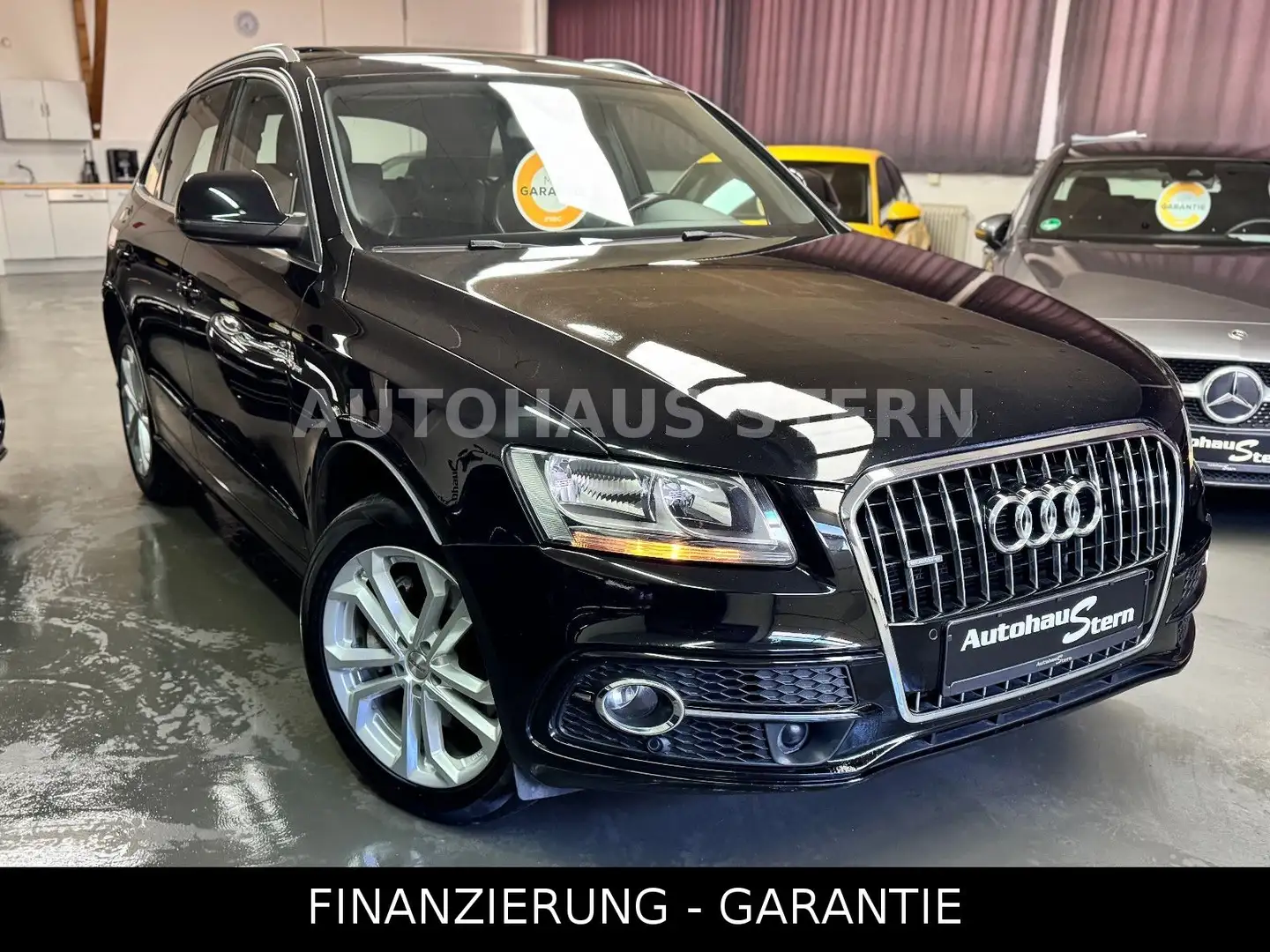 Audi Q5 3.0 TDI  quattro S Line Pano ACC 8xReifen B&O Schwarz - 1