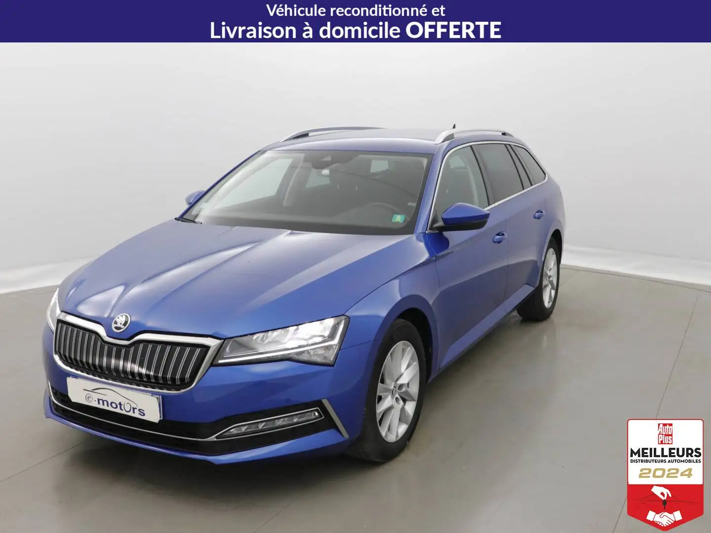Skoda Superb 1.4 TSI PHEV 218 DSG6 Style Bleu - 1