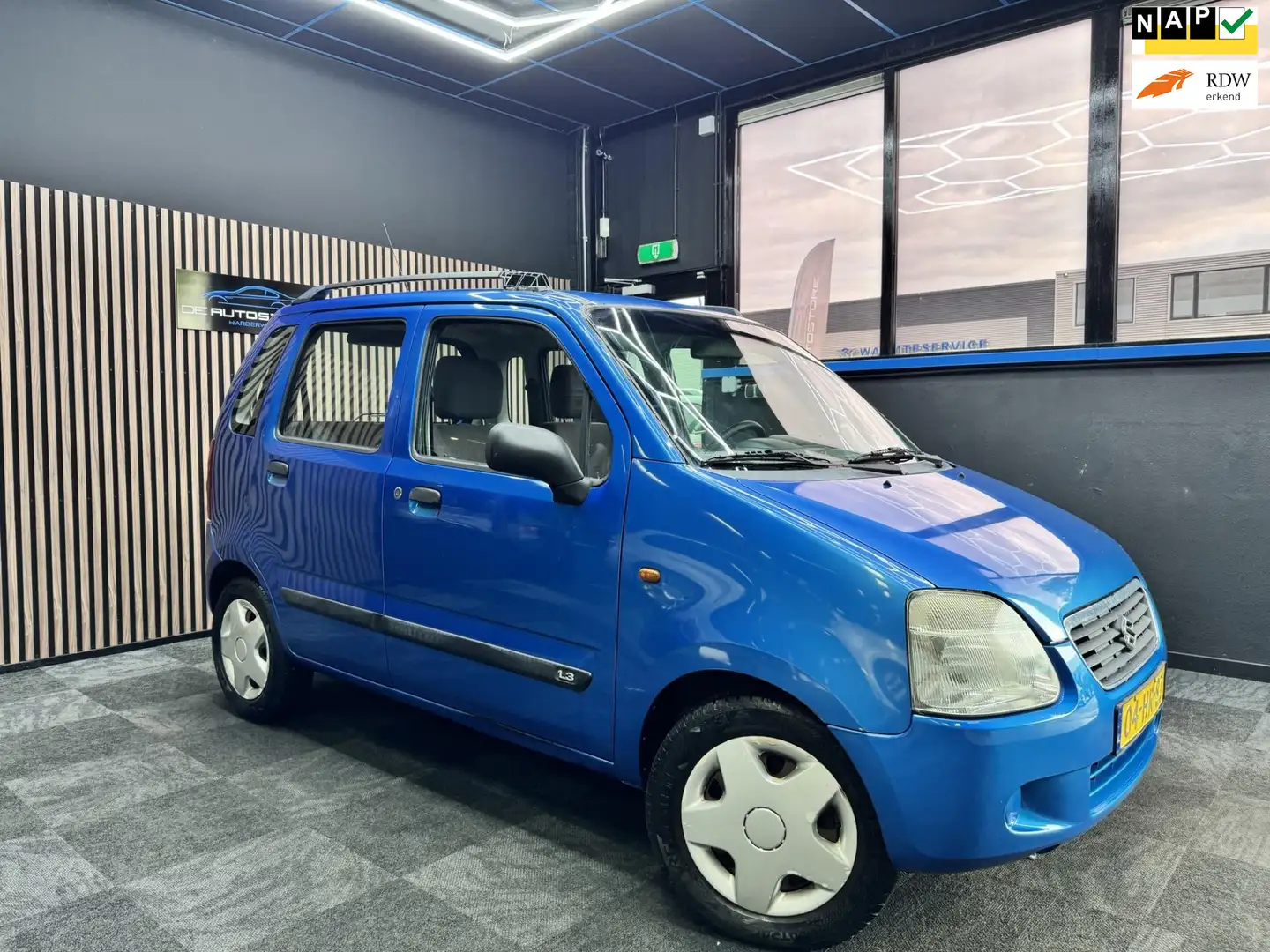 Suzuki Wagon R+ 1.3 GL Automaat 133000km!!! Zeer leuke auto Blauw - 1
