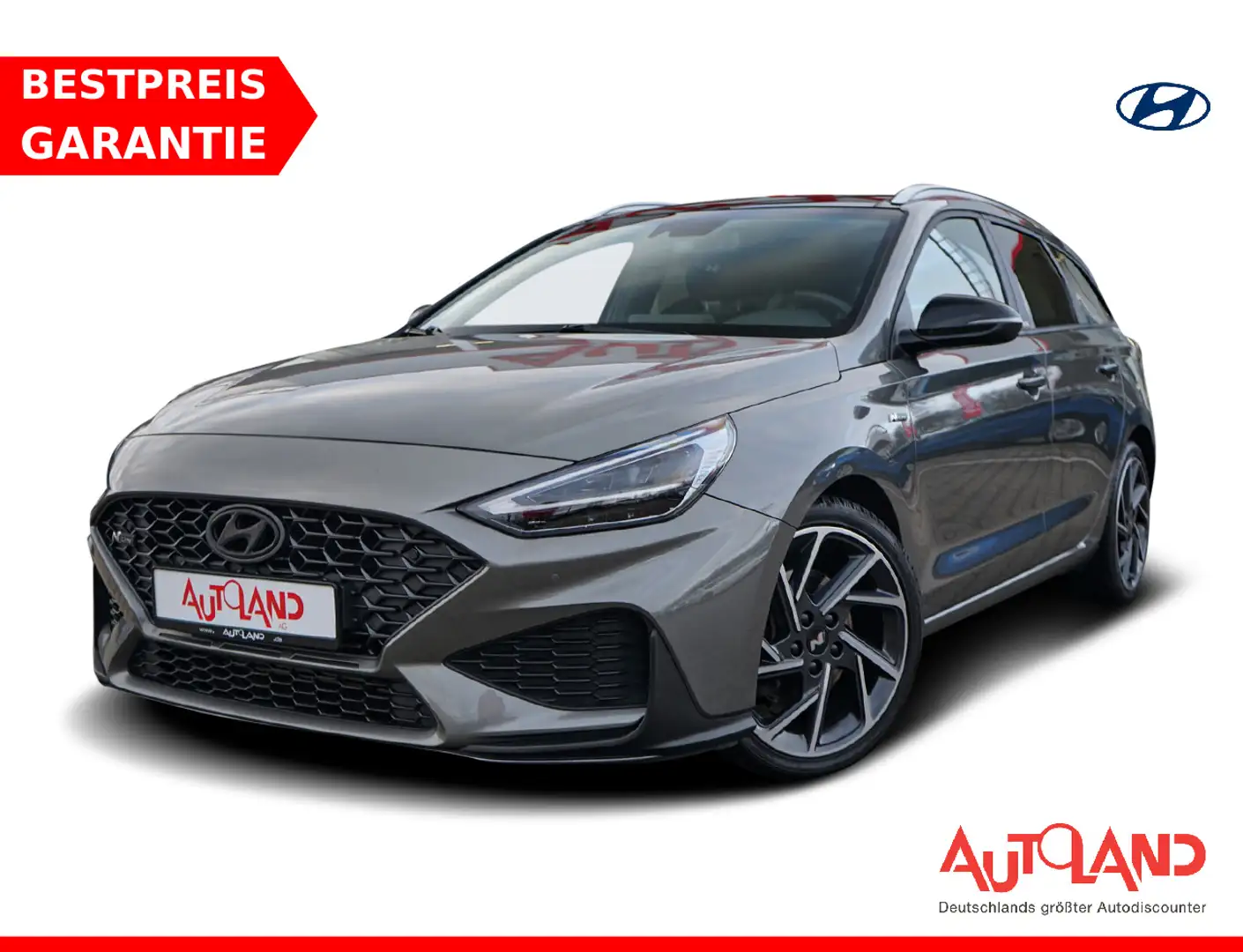 Hyundai i30 1.5 N Line Mild-Hybrid LED Panorama Kamera Gris - 1