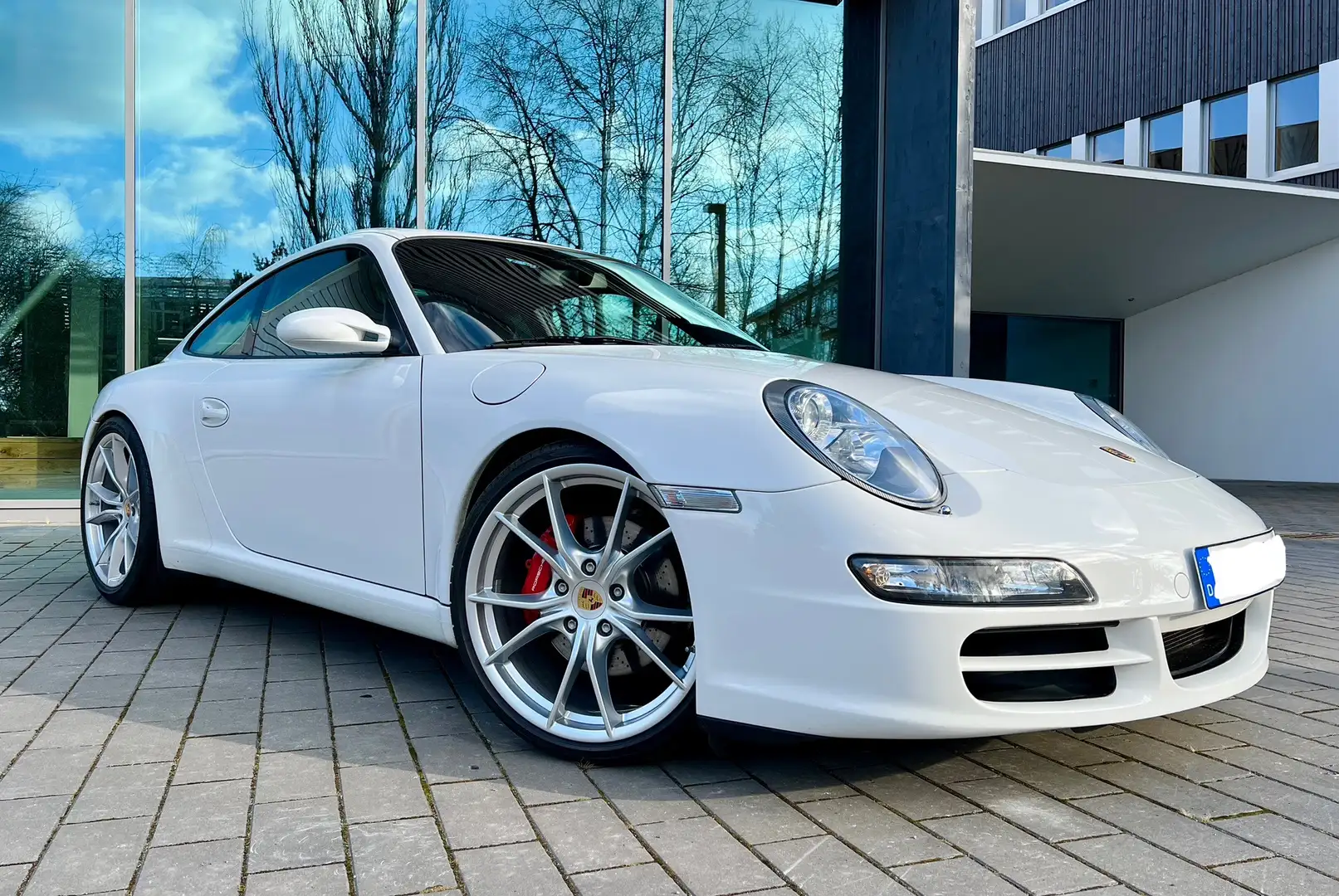 Porsche 911 997 Carrera S 3,8L Carraraweiss Xenon Tempomat SSD - 1