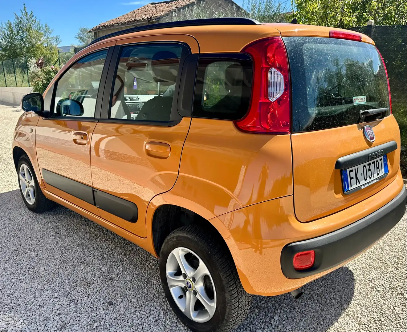 Fiat Panda Panda 0.9 t.air t. natural power Lounge 80cv Naranja - 2