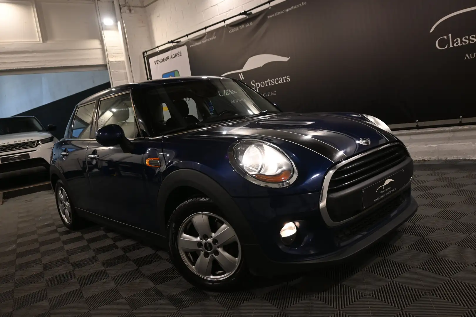 MINI One 1.2i EURO 6b / CUIR / GPS NAVI / BLUETOOTH / PDC Bleu - 2