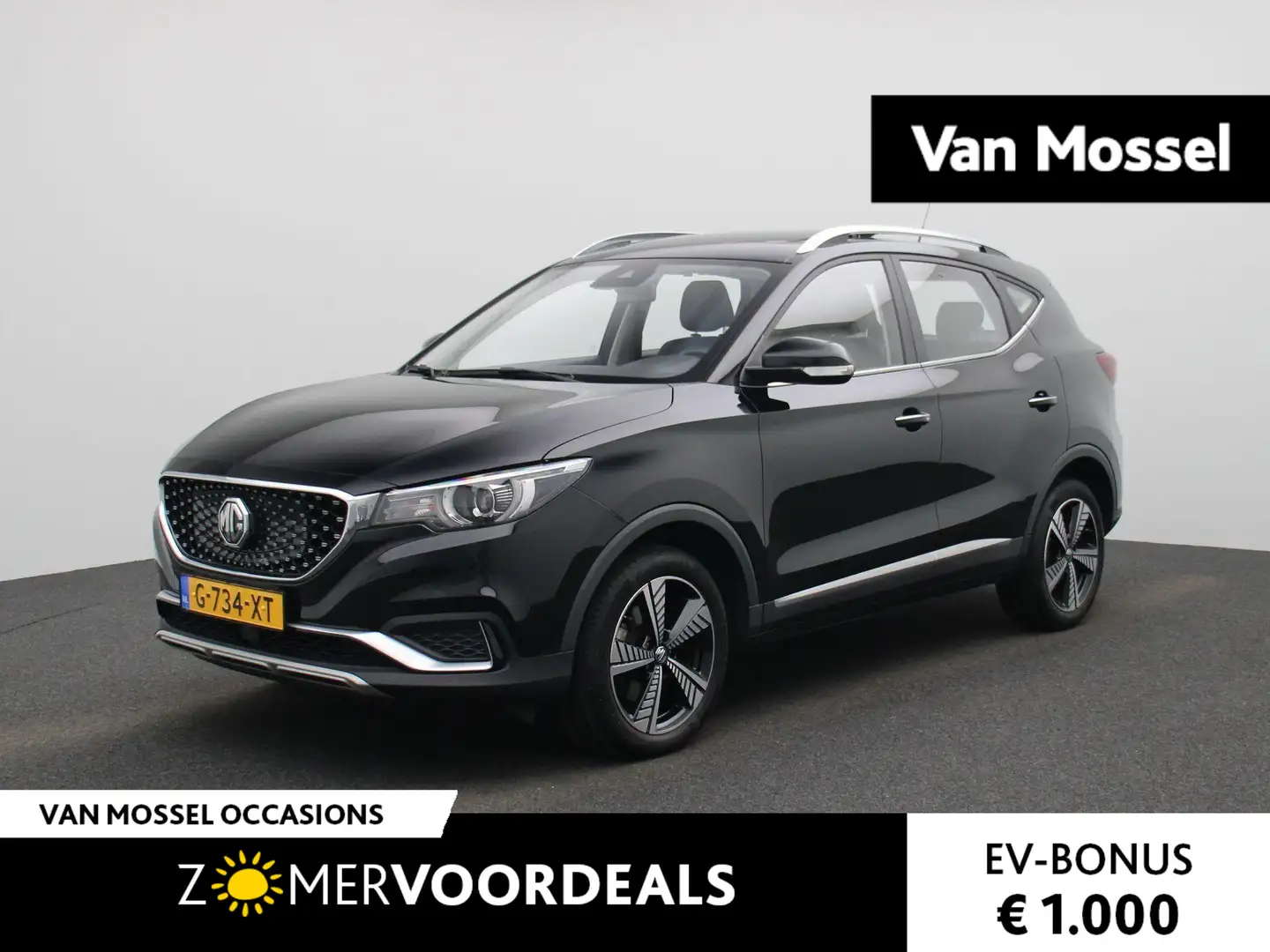 MG ZS MG EV Luxury 45 kWh | NAVIGATIE | PANORAMADAK | LE Black - 1