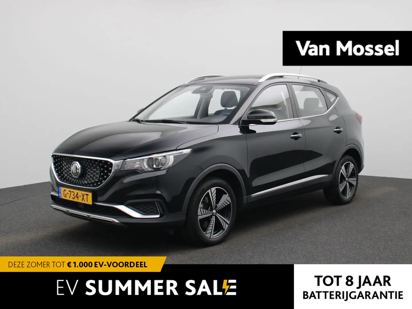 MG ZS MG EV Luxury 45 kWh | NAVIGATIE | PANORAMADAK | LE Fekete - 1