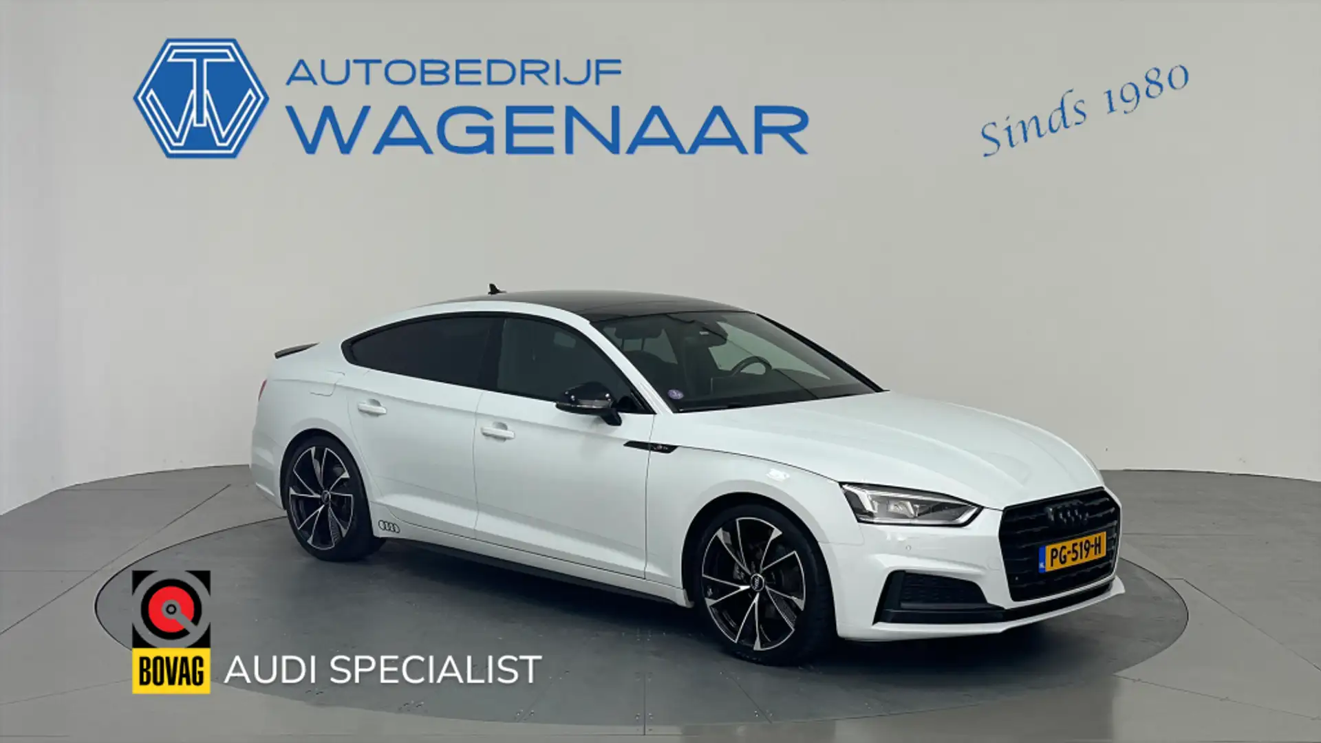 Audi A5 2.0 TFSI 2X S-LINE DIGDASH PANO UNIEK Wit - 1