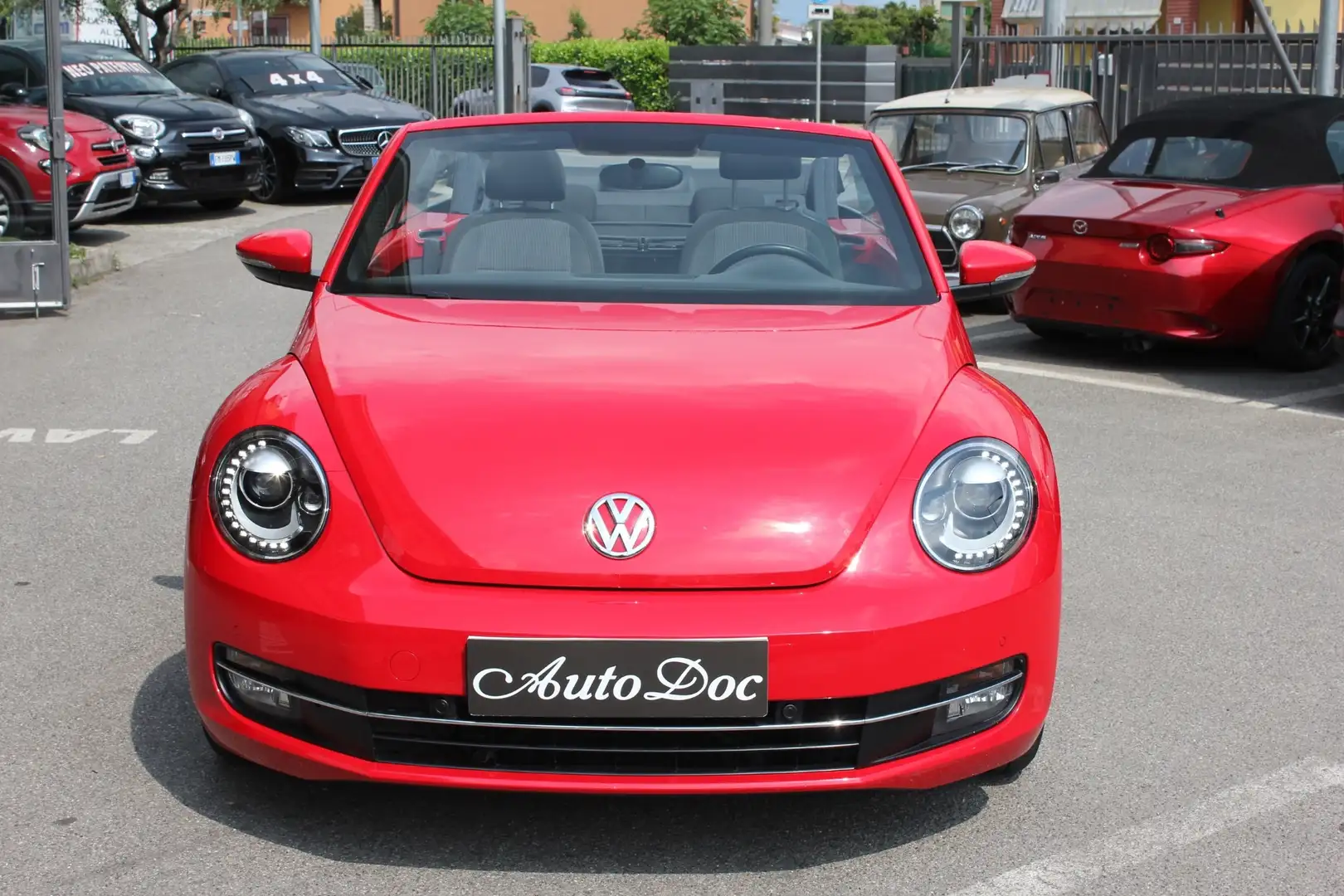 Volkswagen Maggiolino CABRIO 1.2 TSI DESIGN DSG 105CV BELLISSIMA!! Rouge - 2