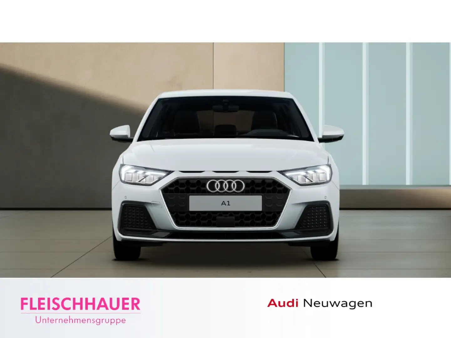 Audi A1 Sportback 25 TFSI Advanced S-Line CARPLAY LED KEYL Weiß - 2