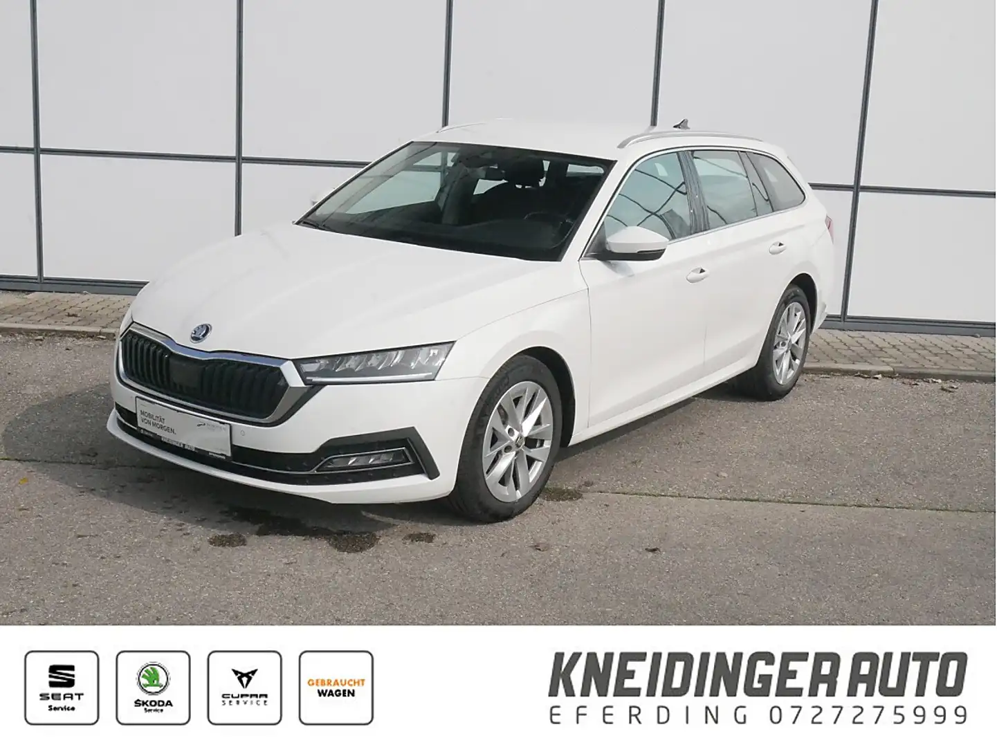 Skoda Octavia Combi 2,0 TDI Style DSG, Full-Link, Memory-Funk... Weiß - 1