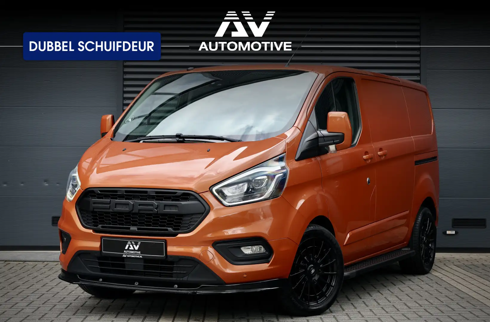 Ford Transit Custom 320 2.0 TDCI AUT 170PK Limited | L+R Schuifdeur | Orange - 1