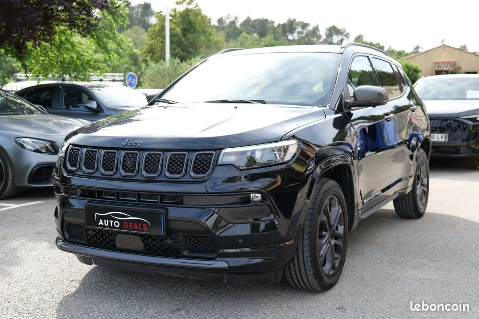 Jeep Compass ii 1.3 gse 150 ch 80th anniversary bvr Noir - 1