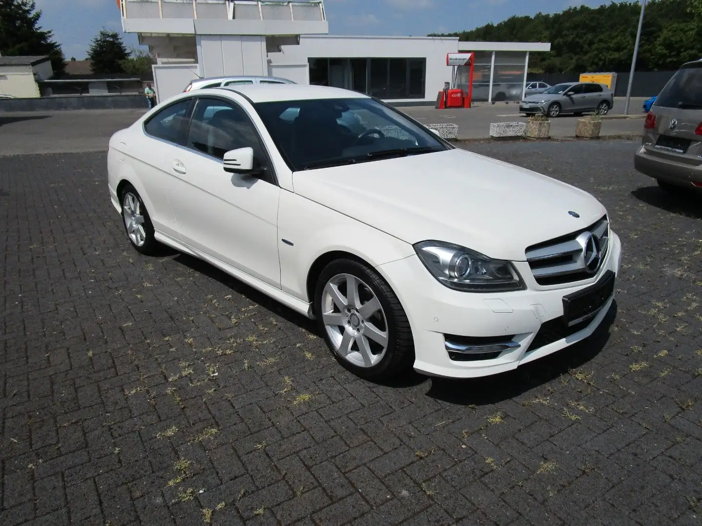Mercedes-Benz C 250 C -Klasse Coupe C 250 CDI AMG-PAKET Wit - 1