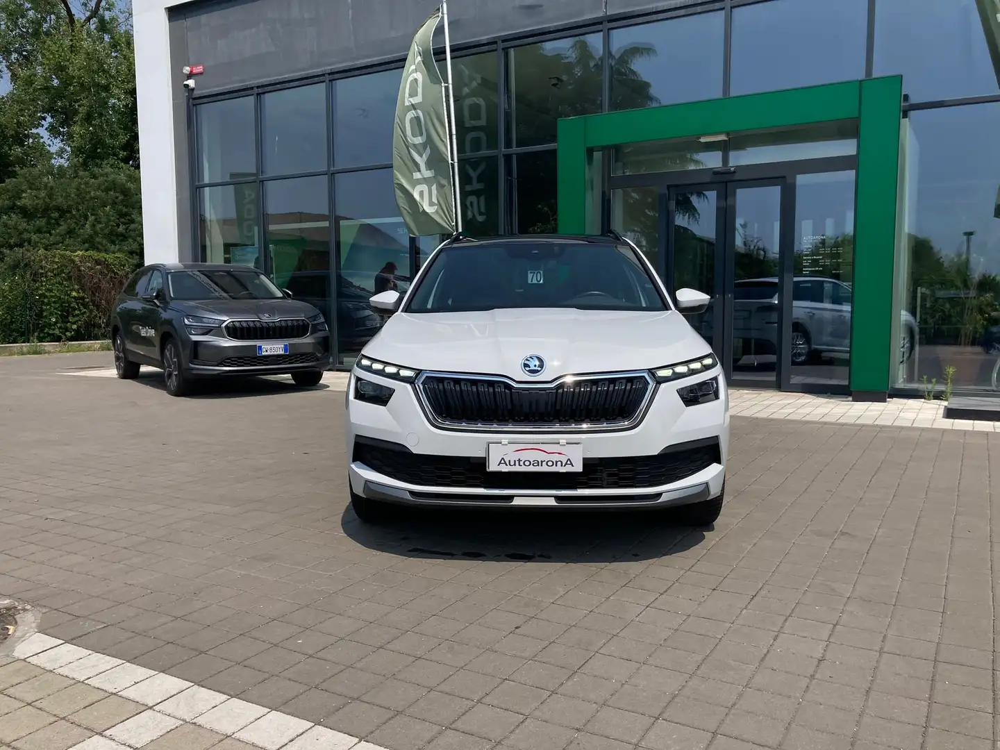 Skoda Kamiq Kamiq 1.0 g-tec Style 90cv Wit - 2