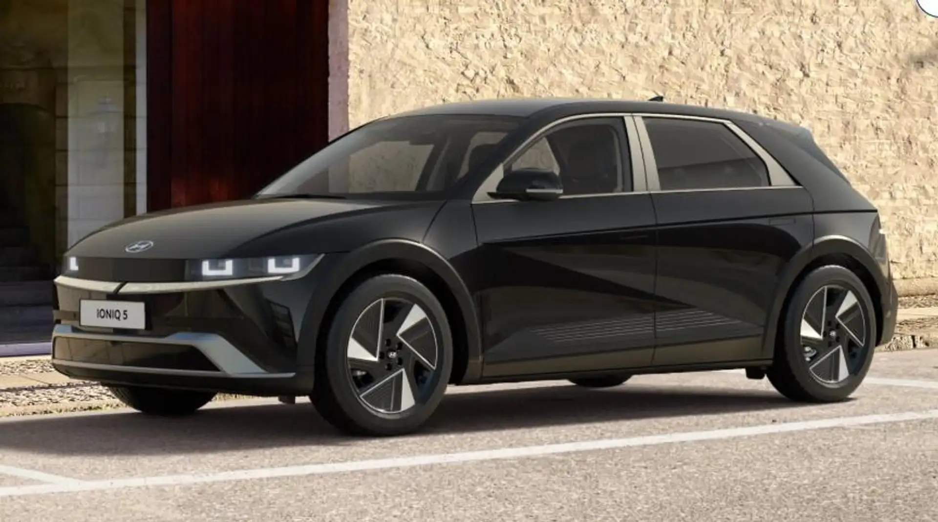 Hyundai IONIQ 5 MJ25 84kWh DYNAMIQ MATRIX/EHK/ACC/WÄRMEPUMPE Zwart - 1