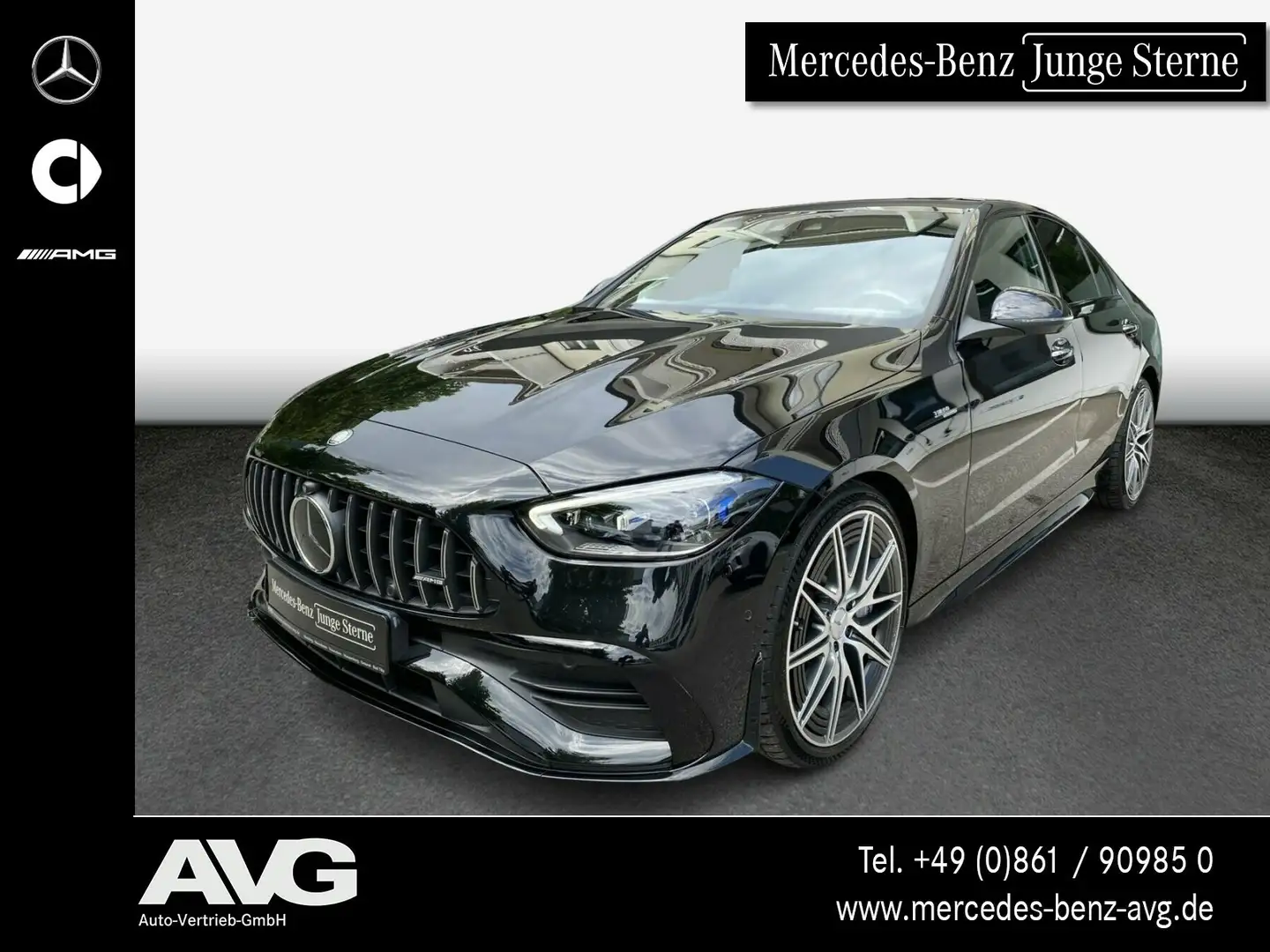 Mercedes-Benz C 43 AMG C 43 4M SHD Night Distr Memory 20" 360° DigLight Schwarz - 1