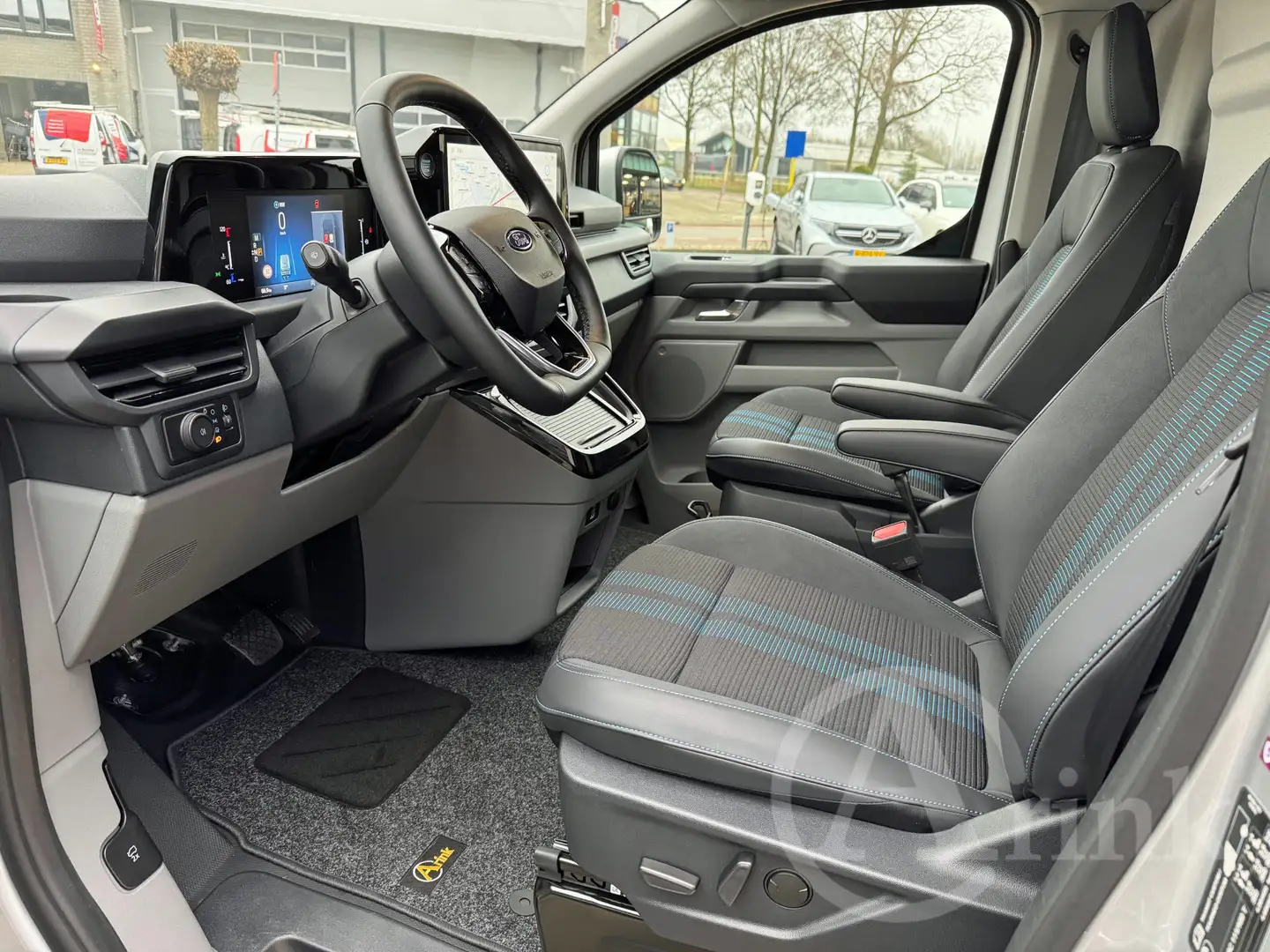 Ford Transit Custom 300 L2 Sport BPM vrij Stoel + Stoel 170 PK 360° AU Silber - 2
