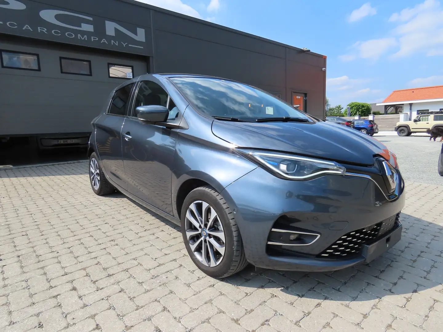 Renault ZOE 52 kWh R135 Intens ZE50 B-rent Gris - 1