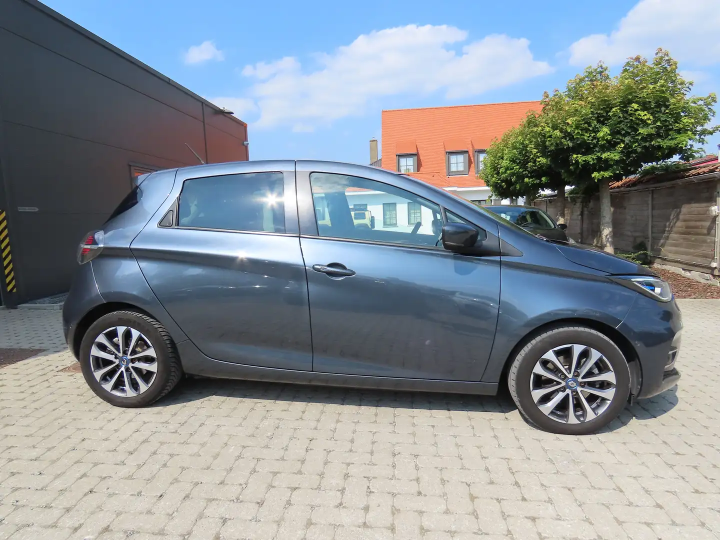 Renault ZOE 52 kWh R135 Intens ZE50 B-rent Gris - 2