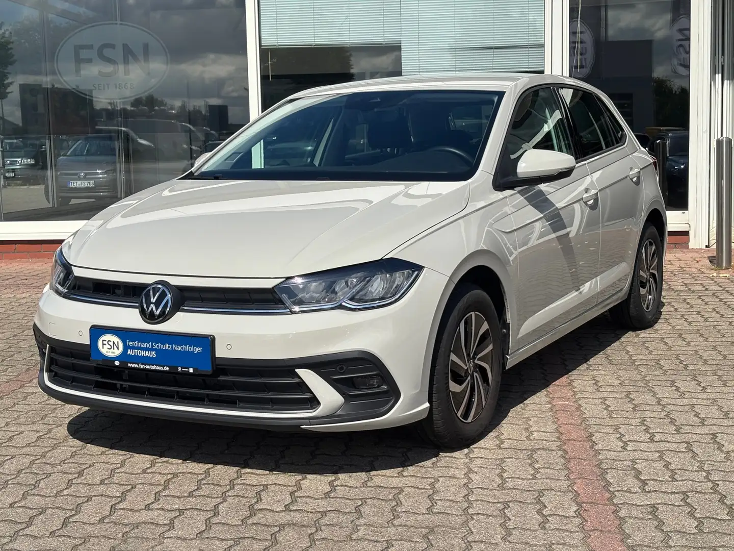 Volkswagen Polo 1.0 TSI Life DSG LED Climatronic SHZ PDC App-Conn Grau - 2