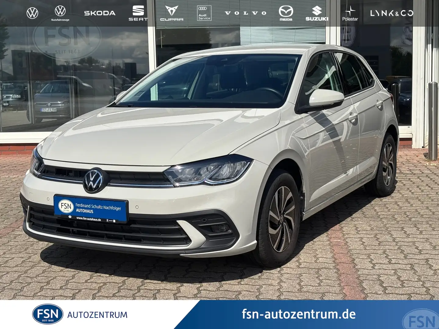 Volkswagen Polo 1.0 TSI Life DSG LED Climatronic SHZ PDC App-Conn Grau - 1