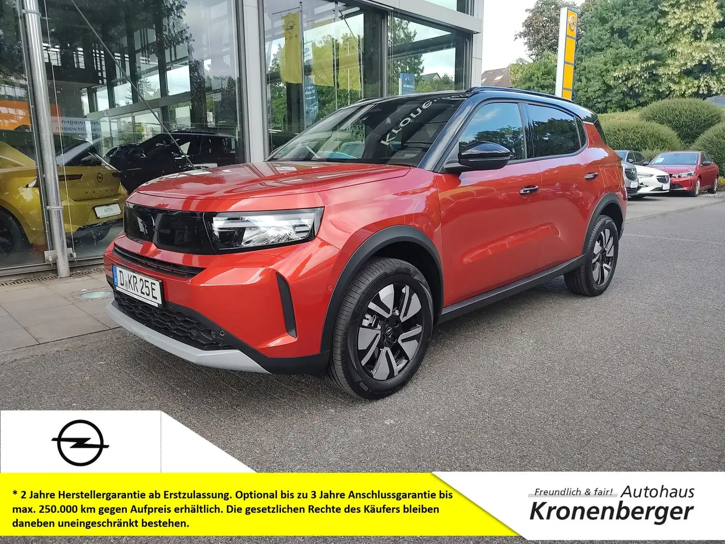 Opel Frontera Electric GS SHZ RKamera AppleCarplay Orange - 1