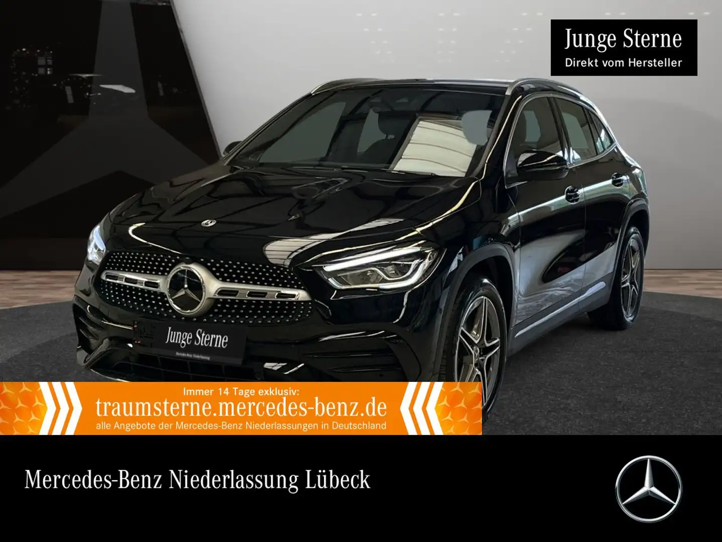 Mercedes-Benz GLA 250 e AMG+LED+BURMESTER+KAMERA+8G Negro - 1