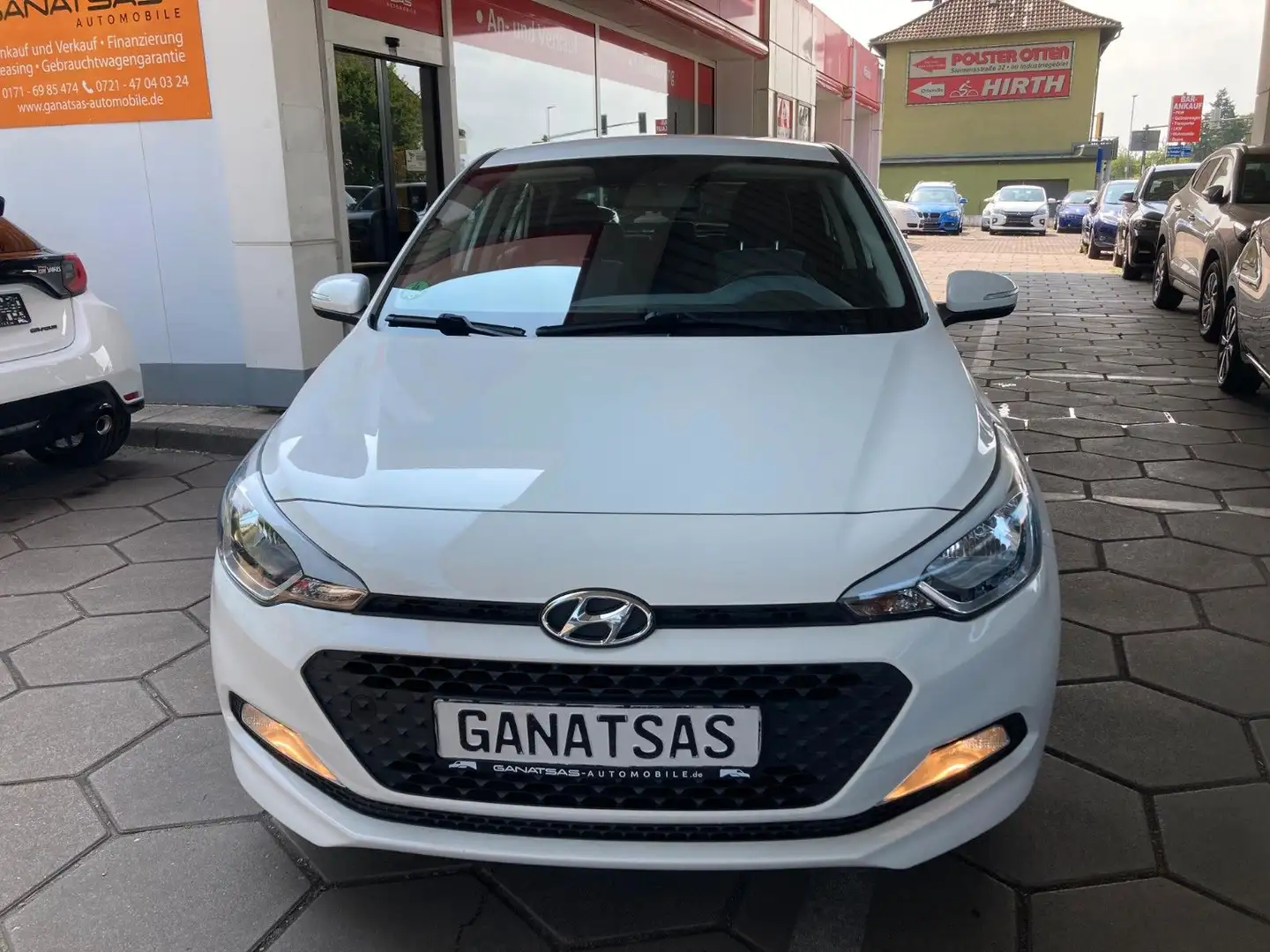 Hyundai i20 Active-Euro 6-Klima Blanc - 2