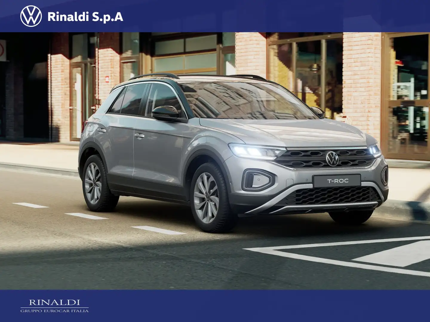Volkswagen T-Roc 1.0 tsi edition plus 115cv Grau - 2