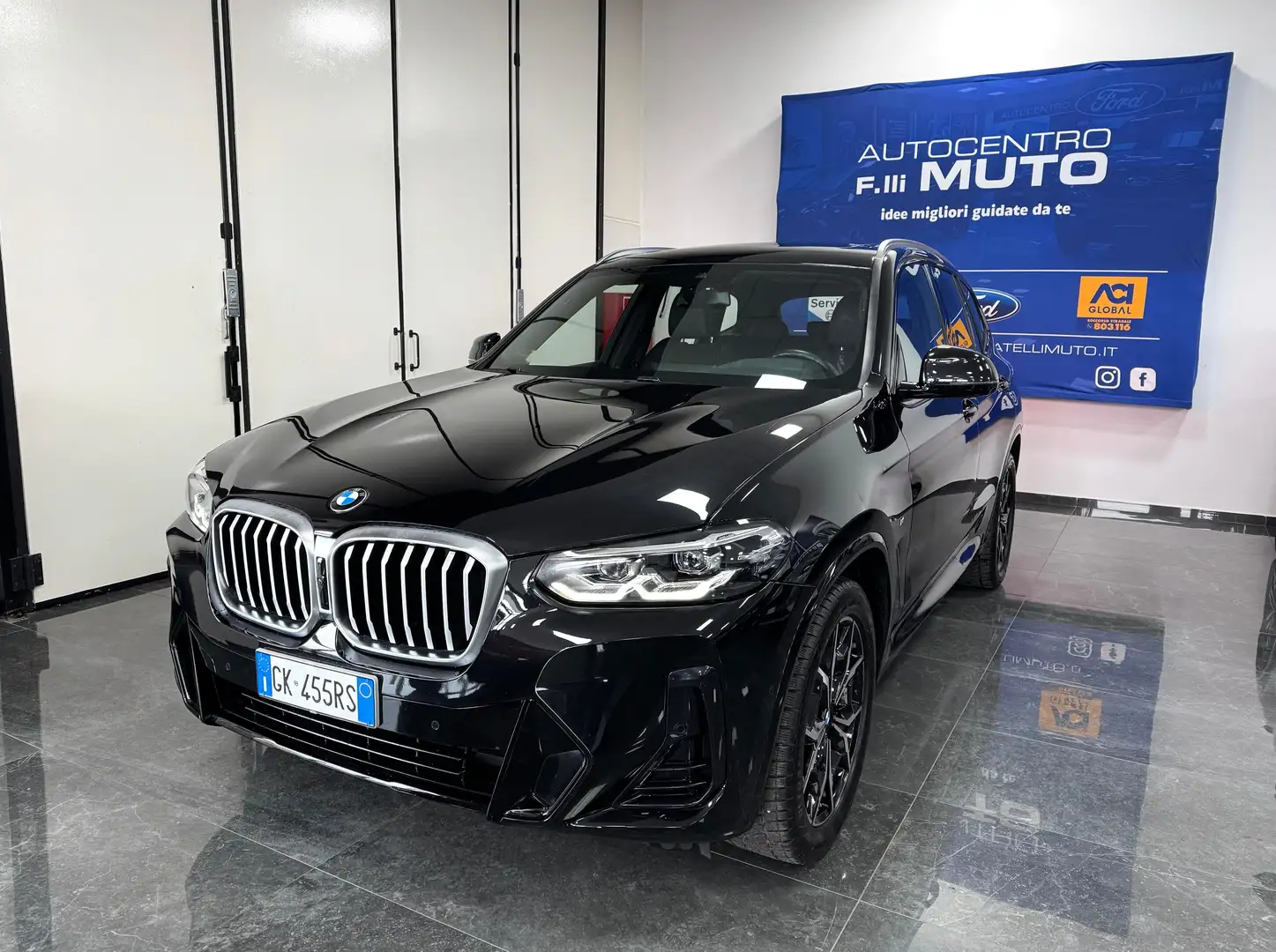 BMW X3 xdrive20d mhev 48V Msport IVA ESP.-TETTO PANORAM. Noir - 1