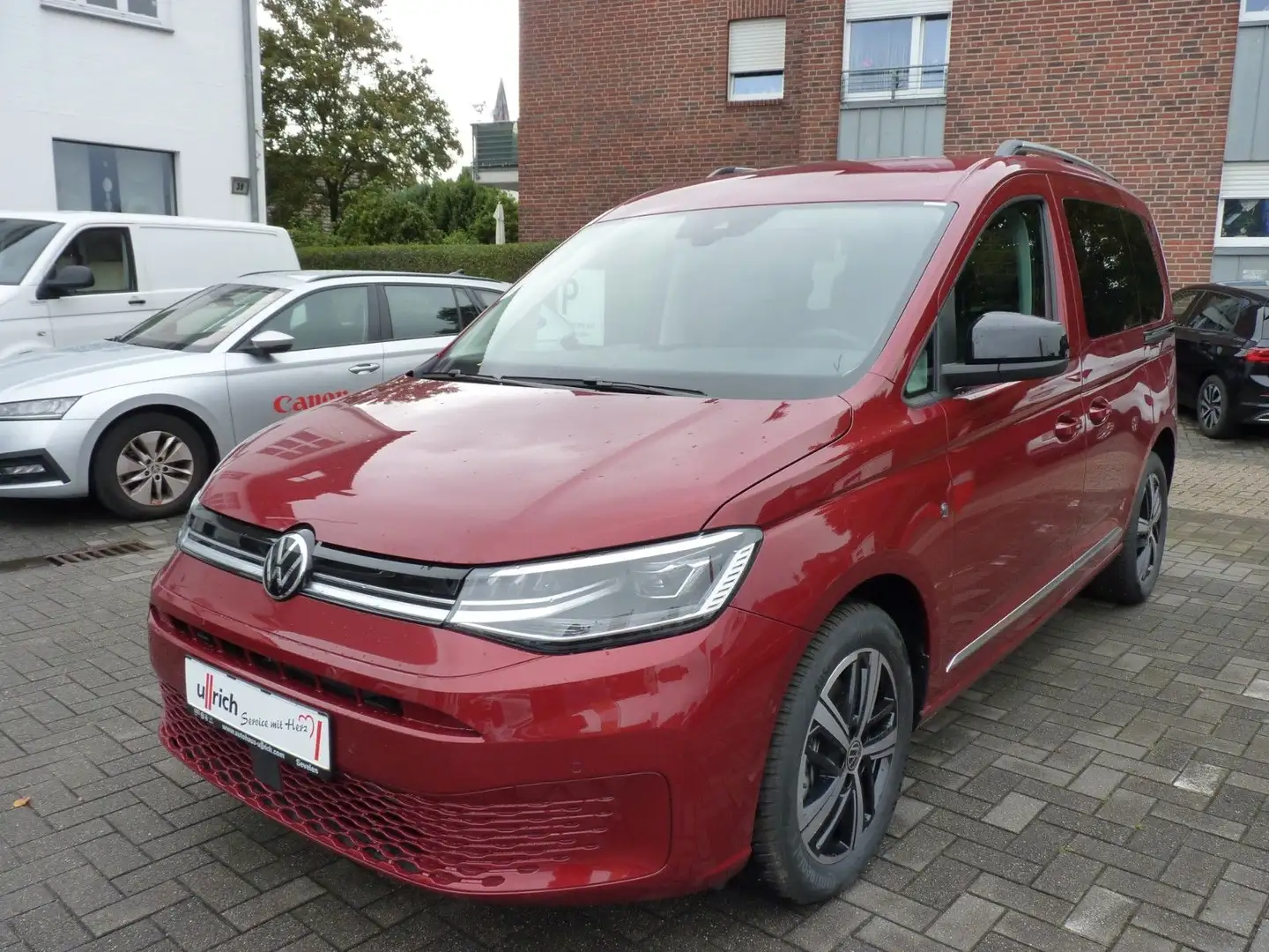 Volkswagen Caddy Style 5 Jahre Herstellergarantie Rot - 1