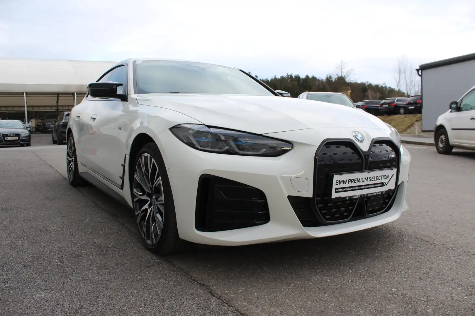 BMW i4 Gran Coupe xDrive M50 Weiß - 2