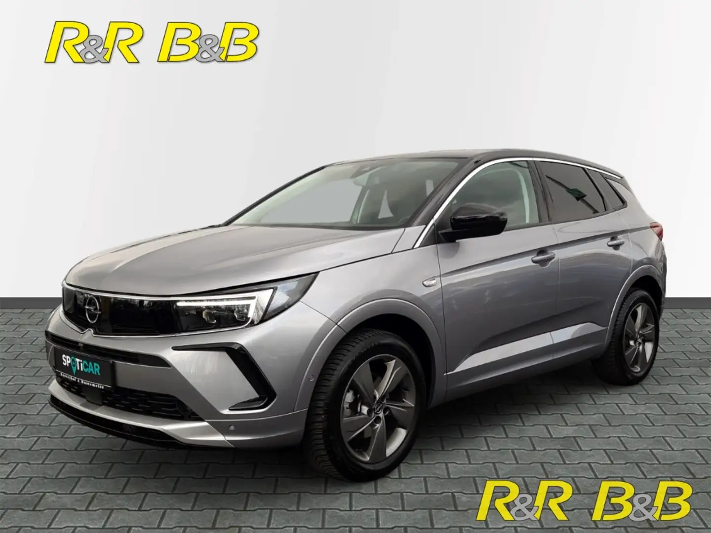 Opel Grandland Elegance 1.2 Turbo AHK+Navi+360 Kamera+ACC+SHZ+LED Grau - 1