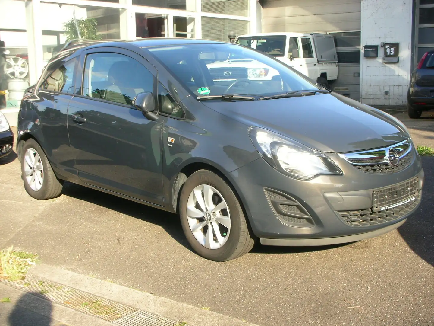 Opel Corsa Energy 1.4 Klima *Teilleder *Scheckheft Grau - 1