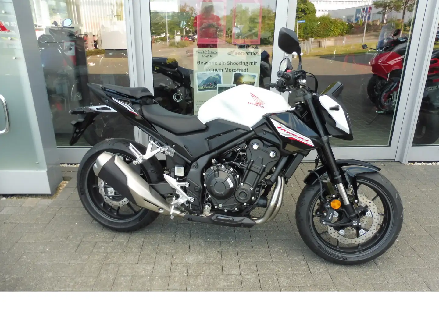 Honda Hornet CB 500 Hornet ABS+LED A2/35KW SOFORT VERFÜGBAR Wit - 2