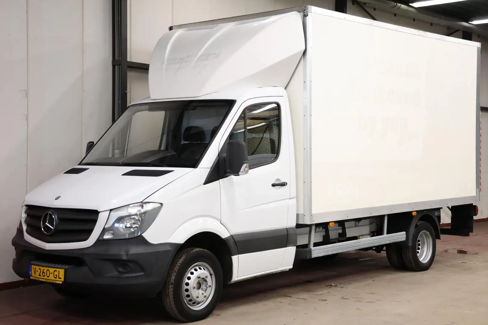 Mercedes-Benz Sprinter 513 2.2 CDI BAKWAGEN MET LAADKLEP BOX LIFT Blanc - 1
