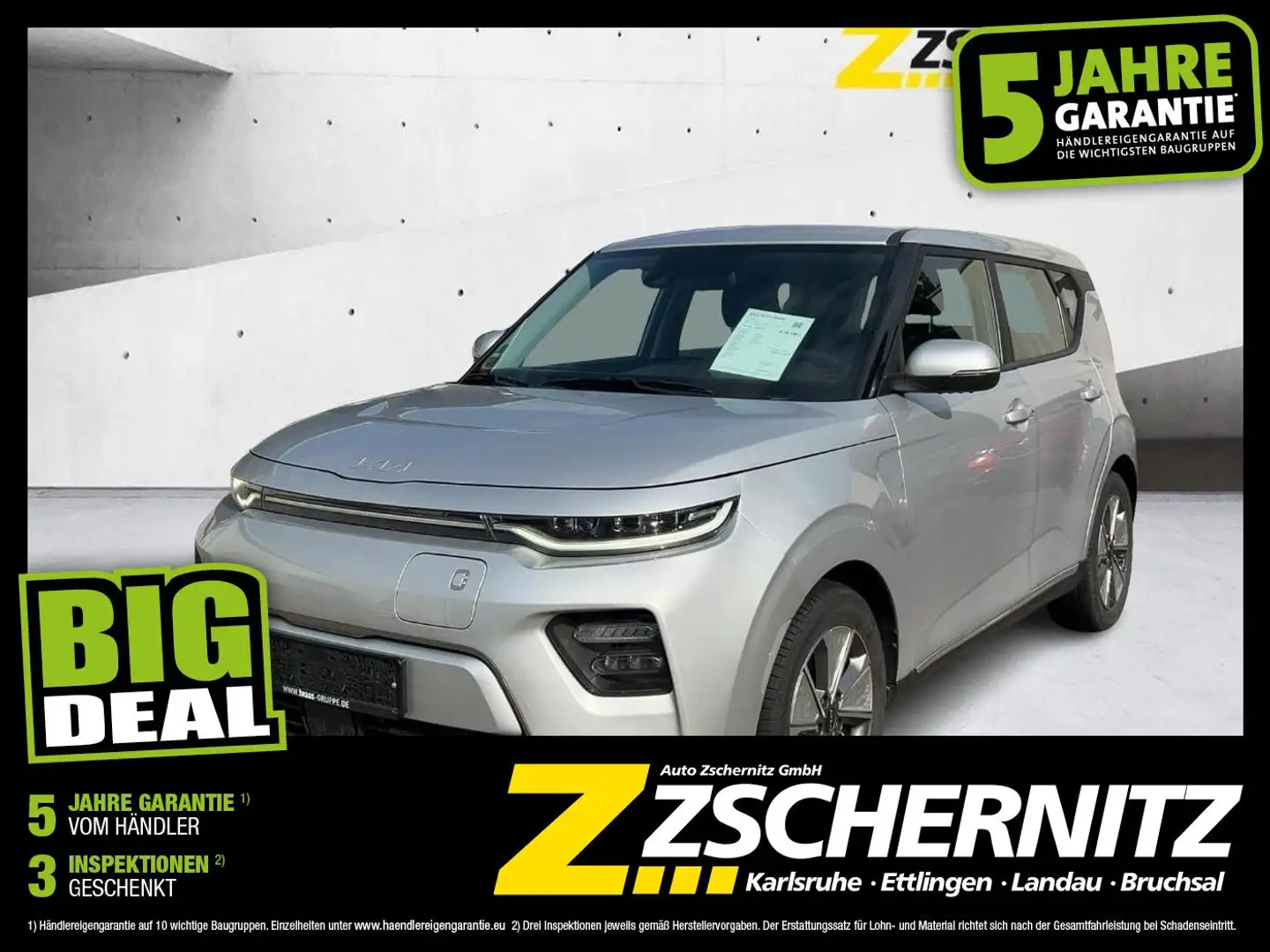 Kia Soul (39kWh) Edition 7 ACC+LED+Fernlichtass. Silber - 1