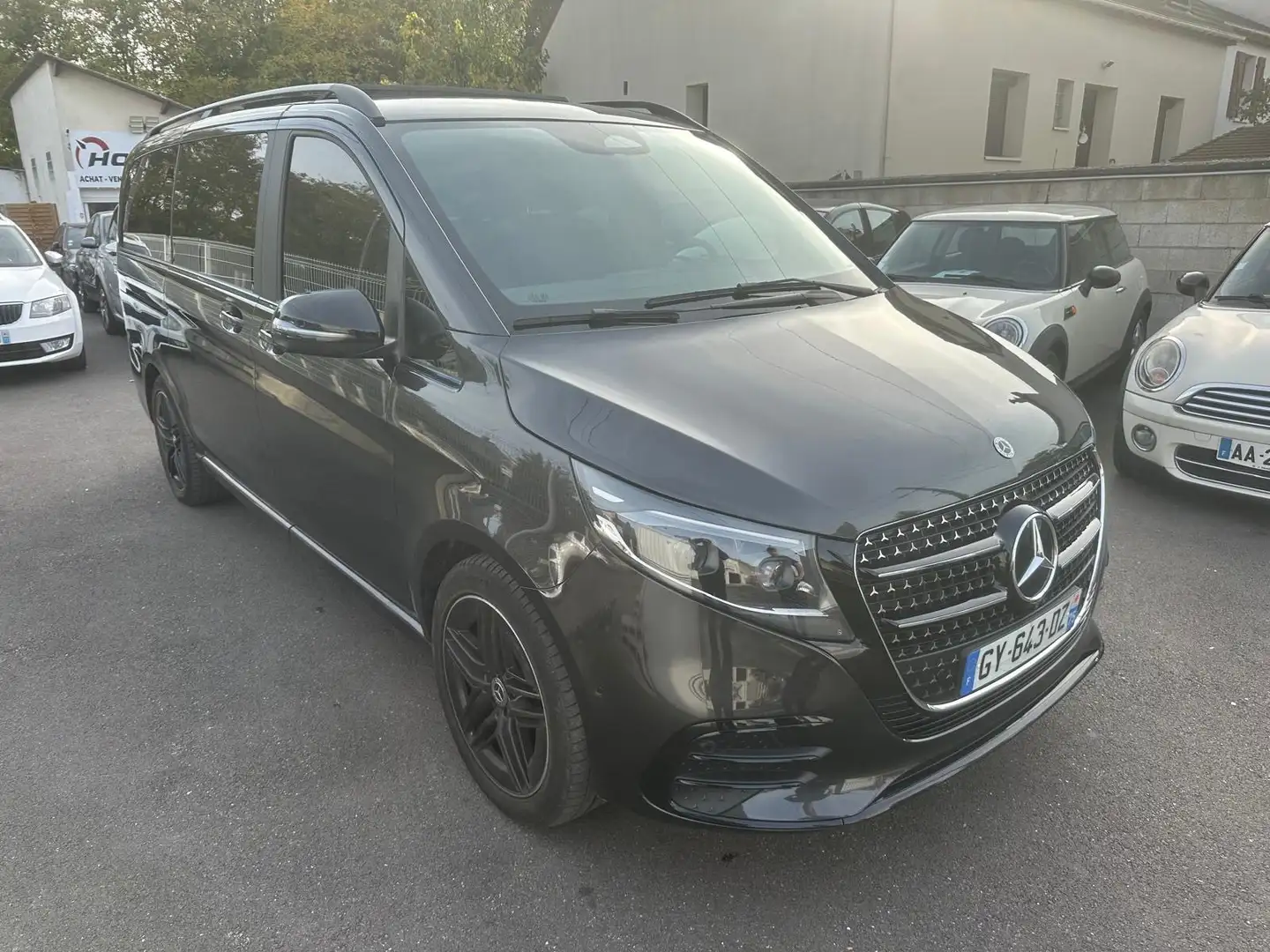 Mercedes-Benz V 300 Classe V Long 300 d 9G-TRONIC Exclusive Grijs - 2