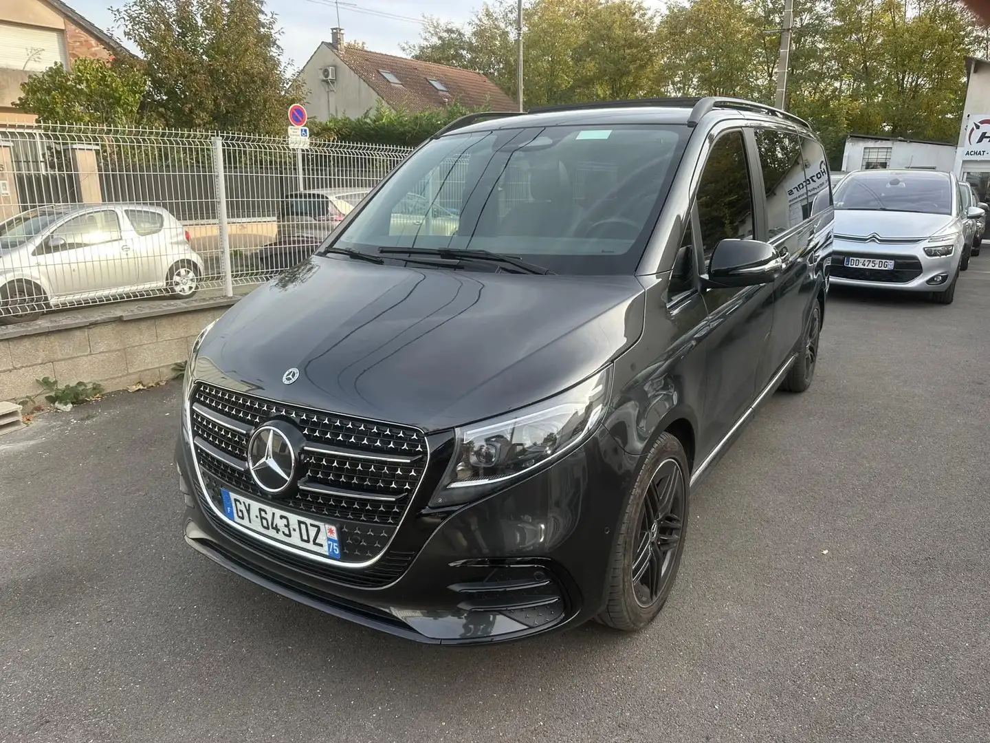 Mercedes-Benz V 300 Classe V Long 300 d 9G-TRONIC Exclusive Grijs - 1